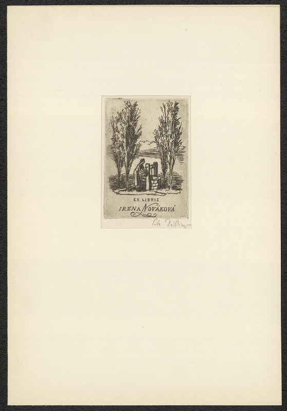 Petr Dillinger – Exlibris Irena Nováková 
