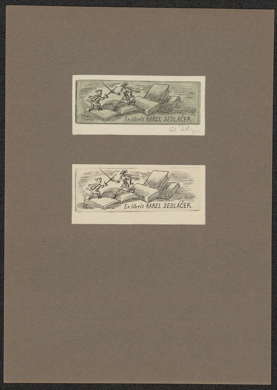 Petr Dillinger – Exlibris Karel Sedláček 