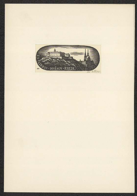 Petr Dillinger – Exlibris Dušan Riedl 