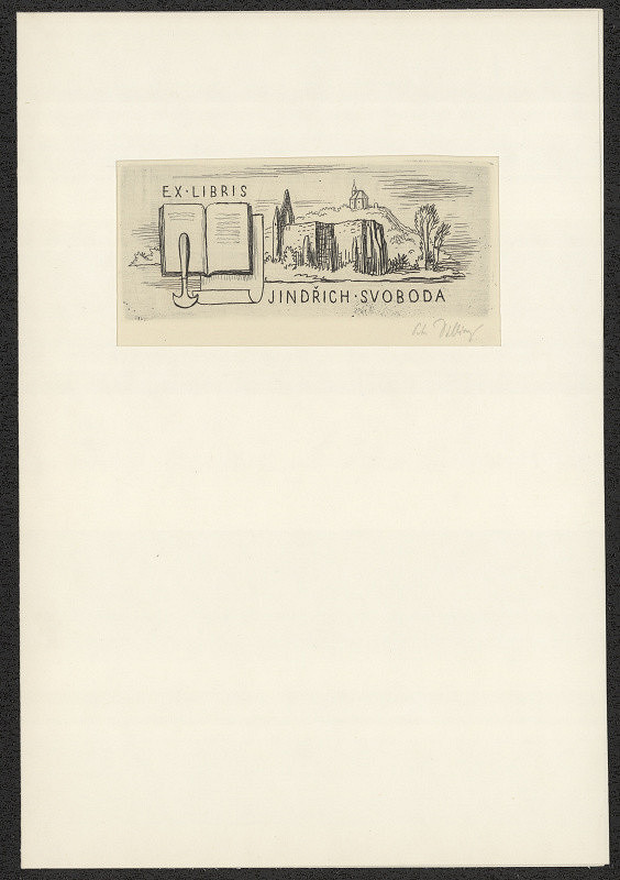 Petr Dillinger – Exlibris Jindřich  Svoboda 