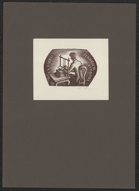 Petr Dillinger – Exlibris Jindřich  Svoboda 