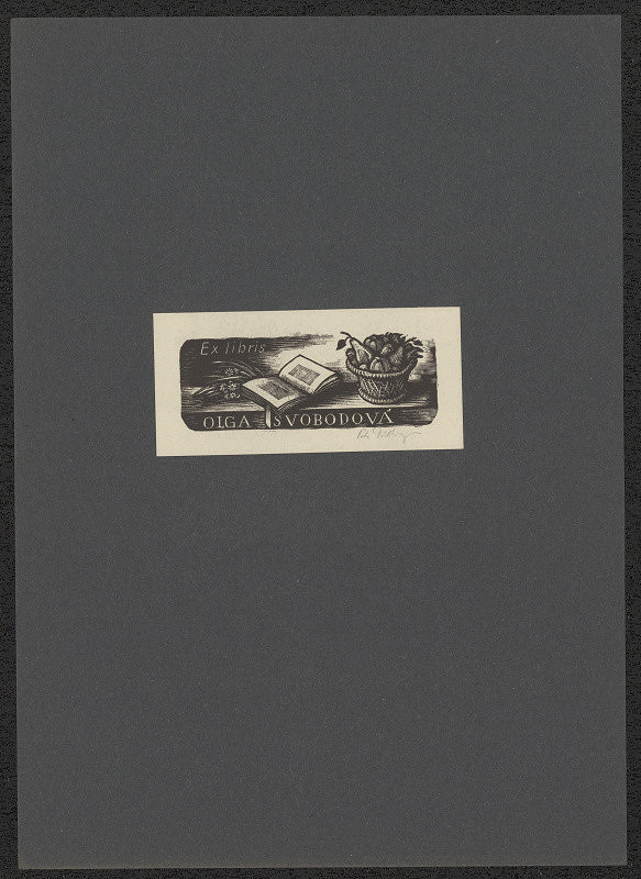 Petr Dillinger – Ex libris Olga Svobodová 