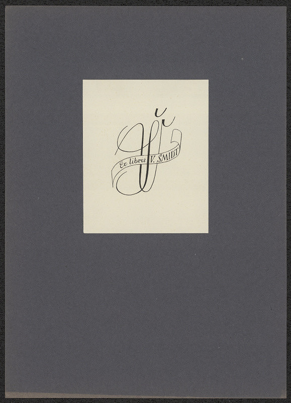 Petr Dillinger – Ex libris V. Šmidt 