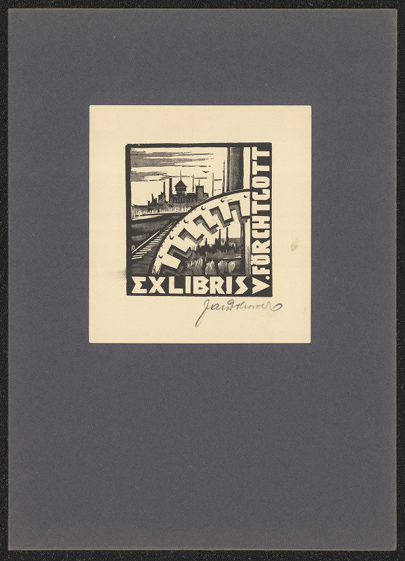 Jaroslav Dobrovolský – Ex libris V. Förchtgott 
