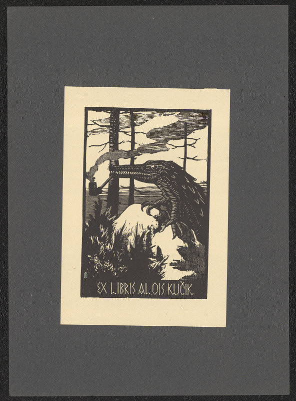 Jaroslav Dobrovolský – Ex libris Alois Kučík 