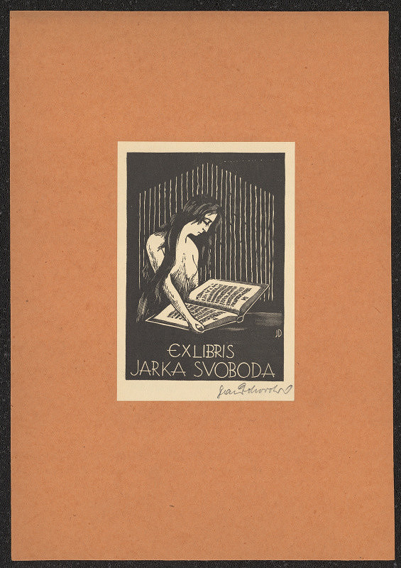 Jaroslav Dobrovolský – Ex libris Jarka Svoboda 