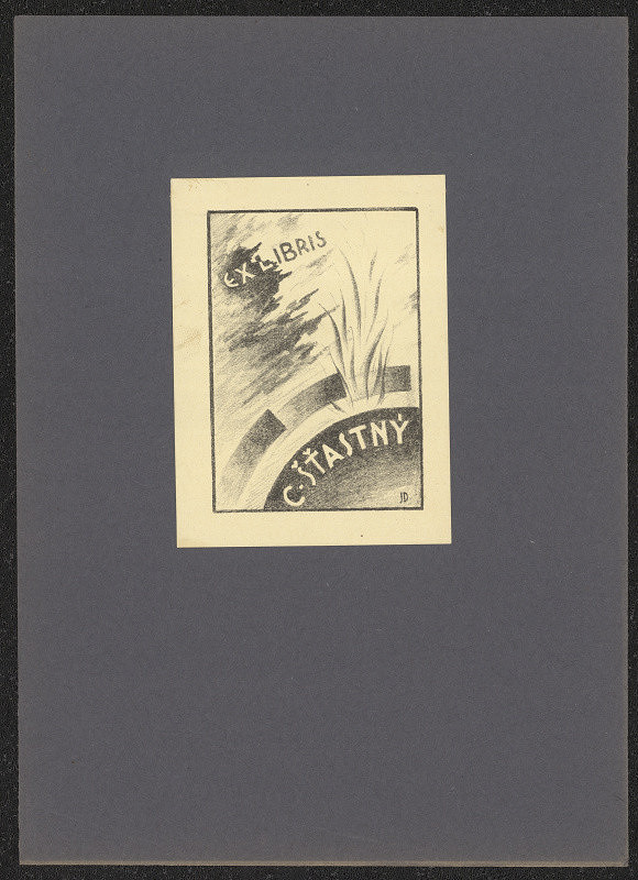 Jaroslav Dobrovolský – Ex libris C. Šťastný 