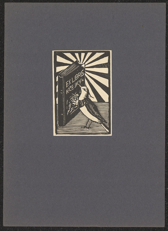 Jaroslav Dobrovolský – Ex libris K. Čejky 