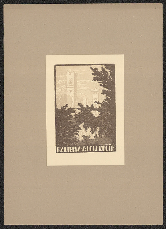 Jaroslav Dobrovolský – Ex libris Alois Kučík 