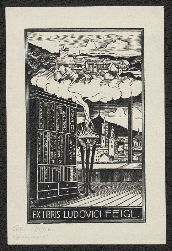 Antonín Doležal – Ex libris Ludovice Feigl 