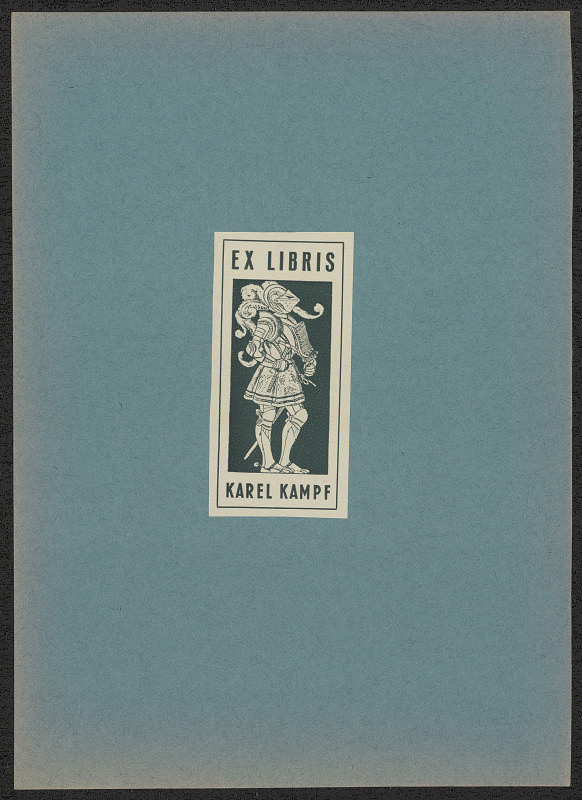 Mikoláš Aleš – Ex libris Karel Kampf 