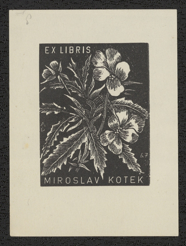 Antonín Doležal – Ex libris Miroslav Kotek 