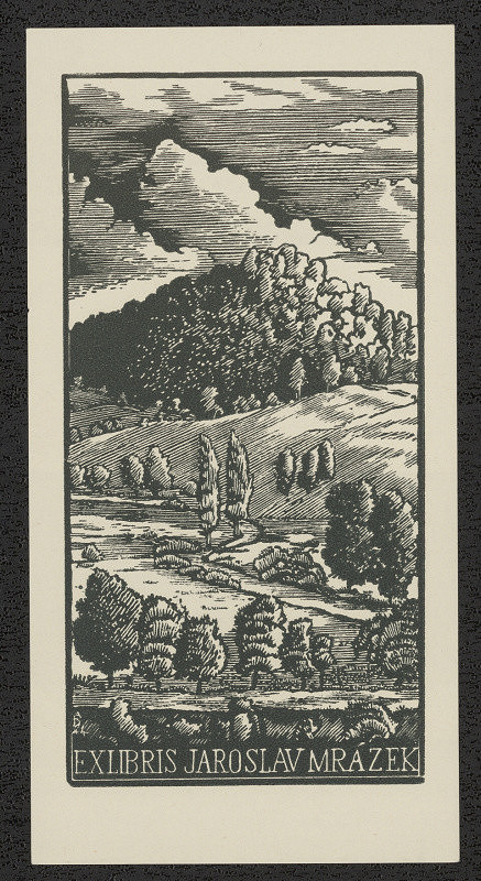 Antonín Doležal – Ex libris Jaroslav Mrázek 