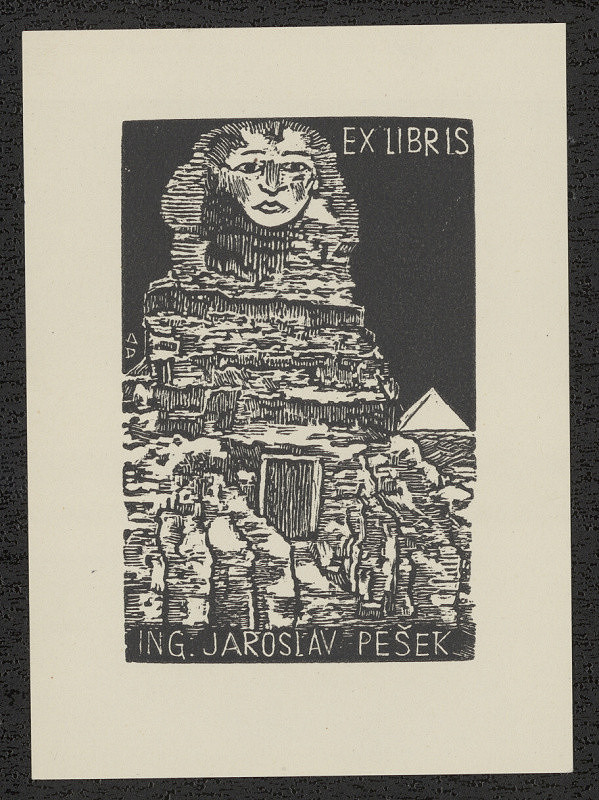 Antonín Doležal – Ex libris Ing. Jaroslav Pešek 