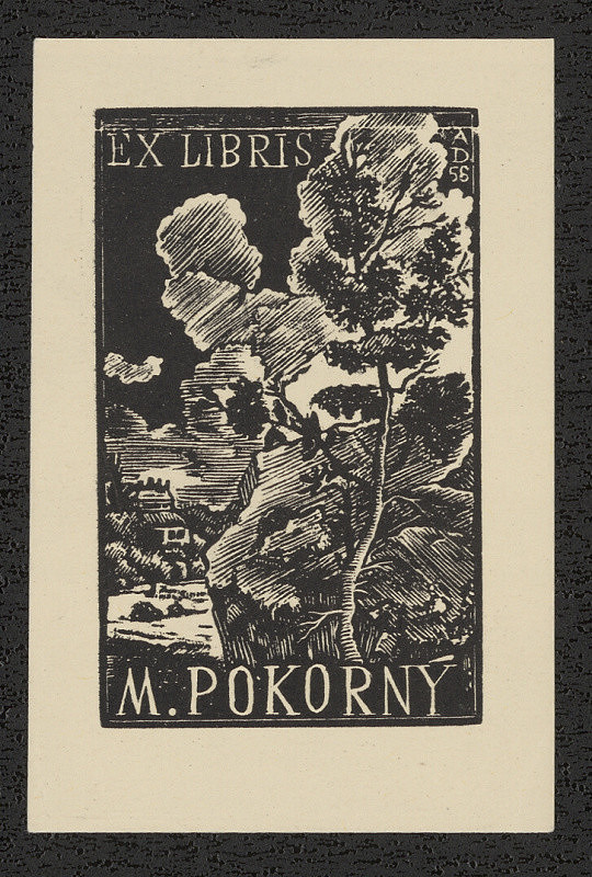Antonín Doležal – Ex libris M. Pokorný 