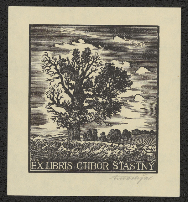 Antonín Doležal – Ex libris Ctibor Šťastný 