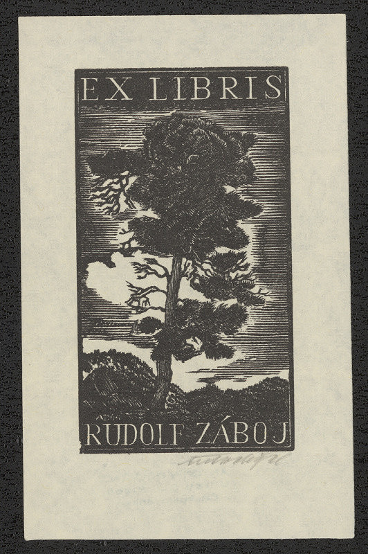 Antonín Doležal – Ex libris Rudolf Záboj 