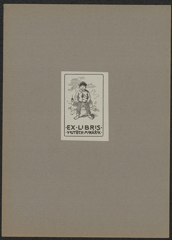 Mikoláš Aleš – Ex libris Vojtěch Minařík 