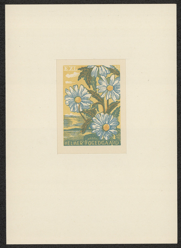 Antonín Doležal – Ex libris I. Helmer Fogedgaard 