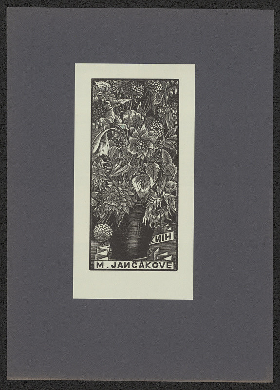 Antonín Doležal – Ex libris M. Jančáková 