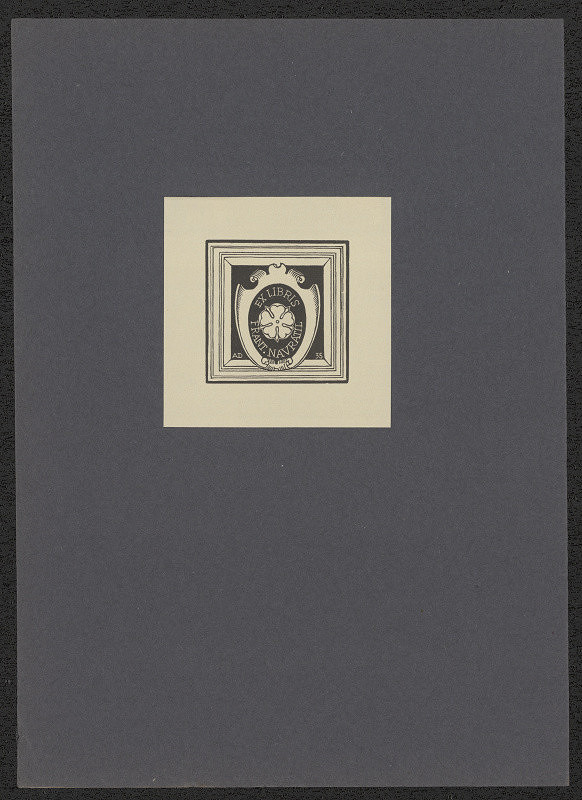 Antonín Doležal – Ex libris Frant. Navrátil 