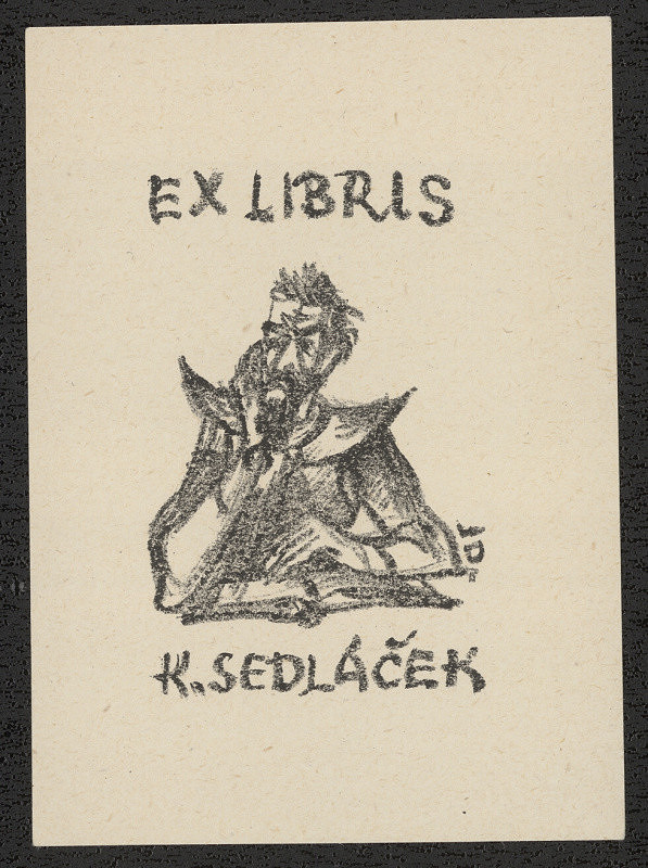 J. Dvořáček – Ex libris K. Sedláček 