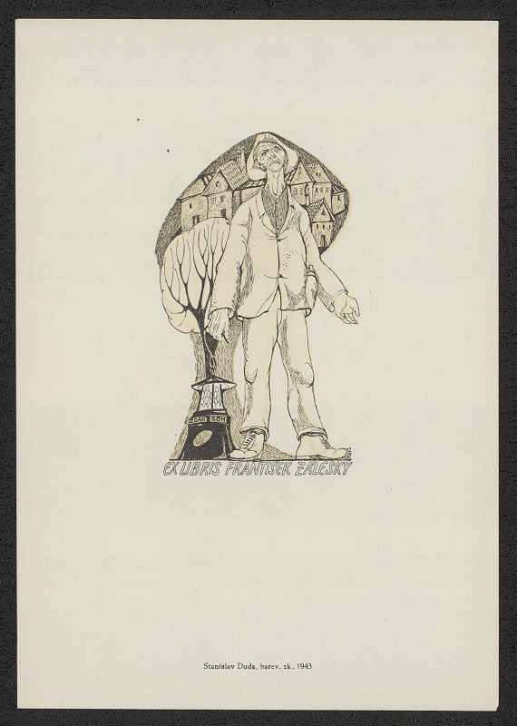 Stanislav Duda – Ex libris František Záleský 