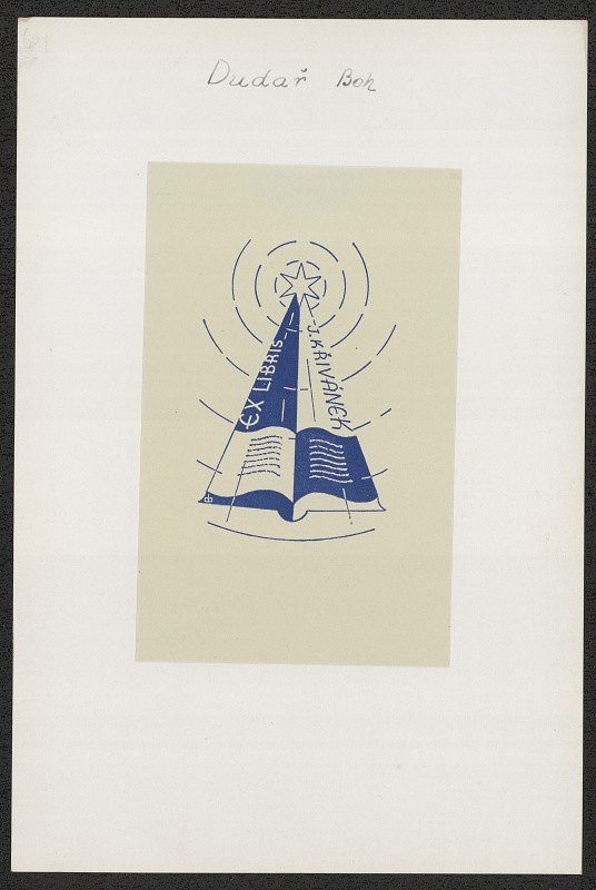 Bohumil Dudař – J. Křivánek 