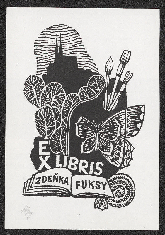 Alicja Bartulcowa – Exlibris Zdeňka Fuksy 