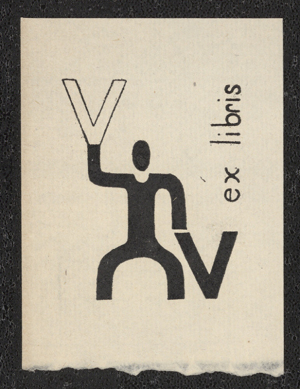 Josef Bartuška – Exlibris VV 