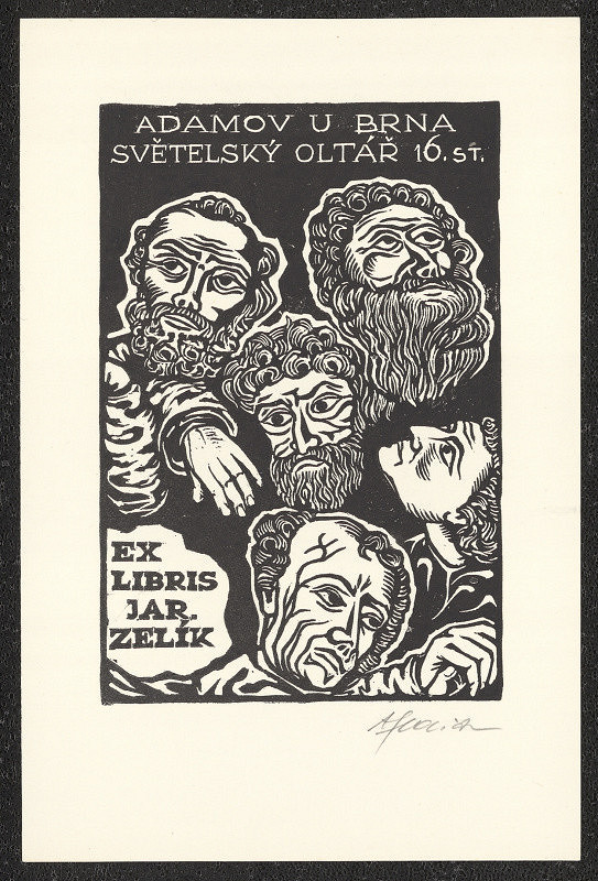 Aleš Florian – Adamov u Brna, Světelský oltář, 16. Stol., Jar. Zelík 