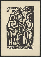 Vladimír Fuka – Exlibris M. Jančákové 