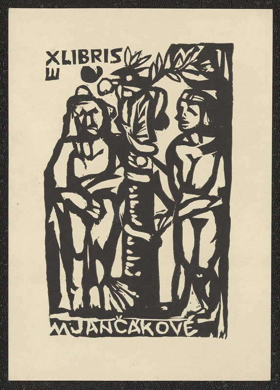 Vladimír Fuka – Exlibris M. Jančákové 
