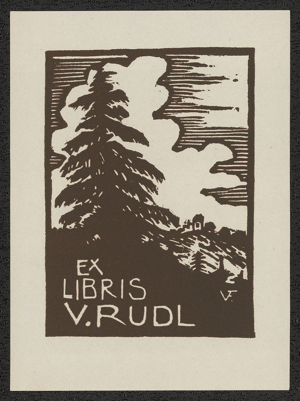 Vítězslav Fleissig – Ex libris V.Rudl 