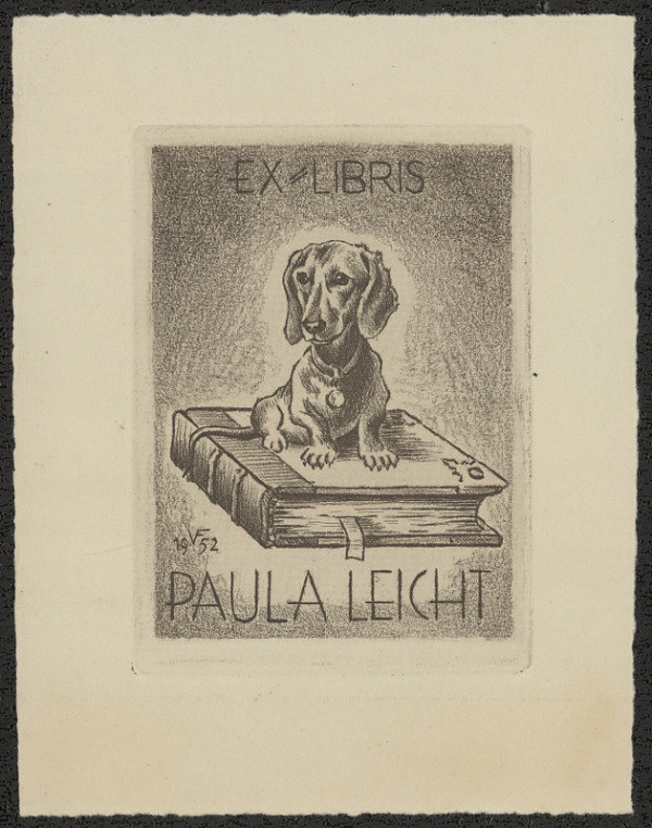 Vítězslav Fleissig – Ex libris Paula Leicht 