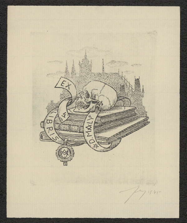 Vítězslav Fleissig – Ex libris Ad. Malý 