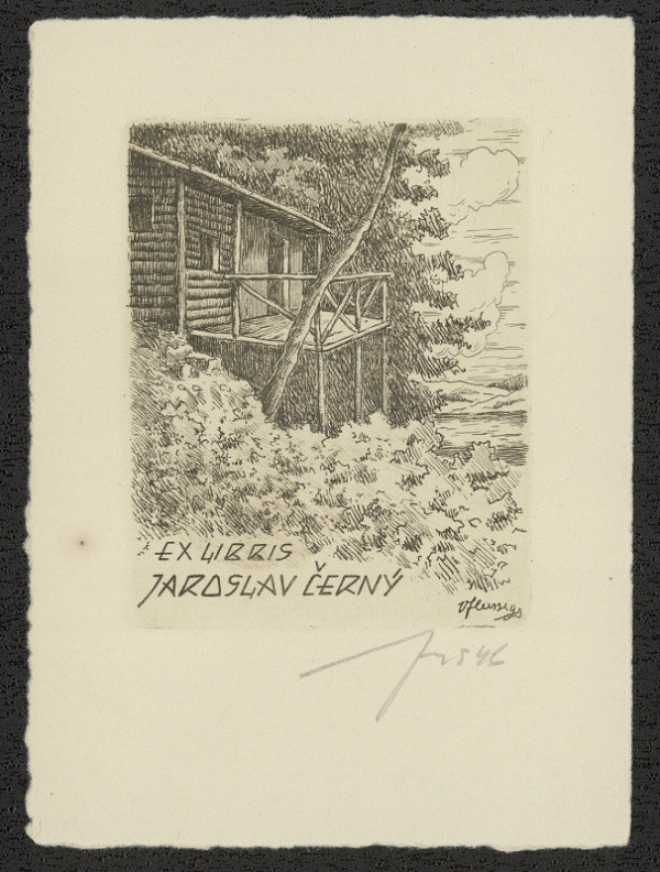 Vítězslav Fleissig – Ex libris Jaroslav Černý 