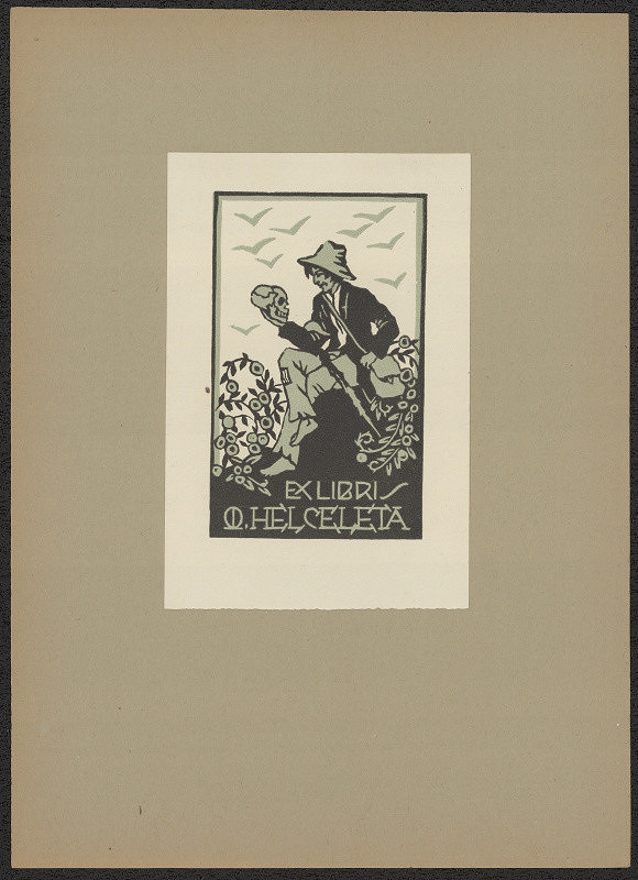 Vítězslav Fleissig – Ex libris M. Helceleta 