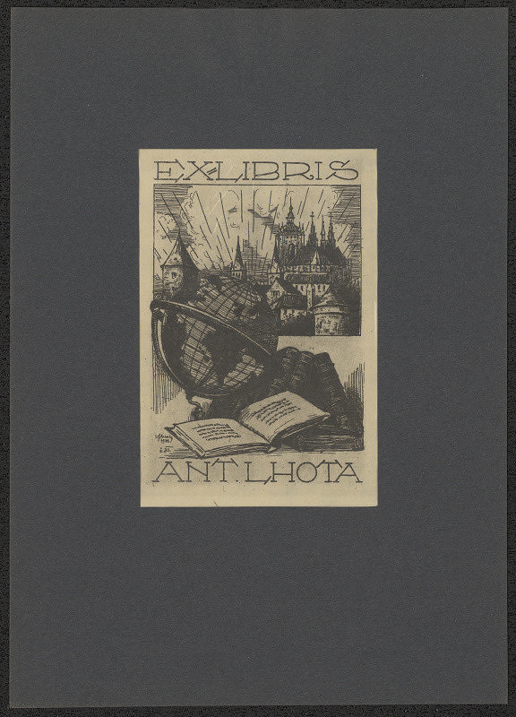 Vítězslav Fleissig – Ex libris Ant. Lhota 