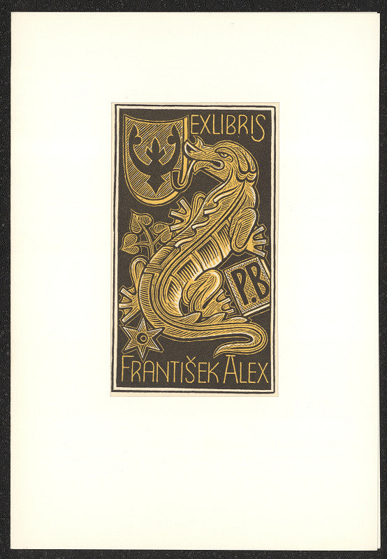 Josef (Jožka) Baruch – Exlibris František Alex 