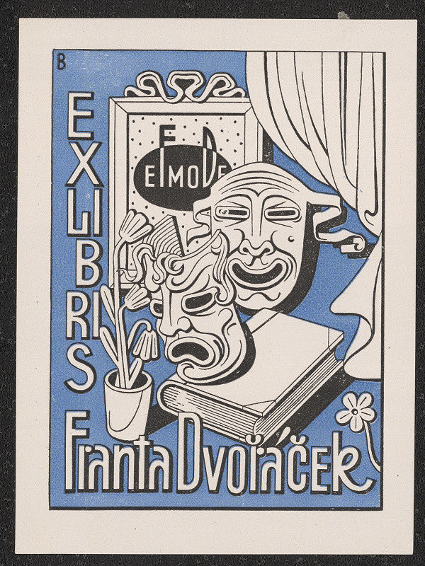 Josef (Jožka) Baruch – Exlibris Franta Dvořáček 