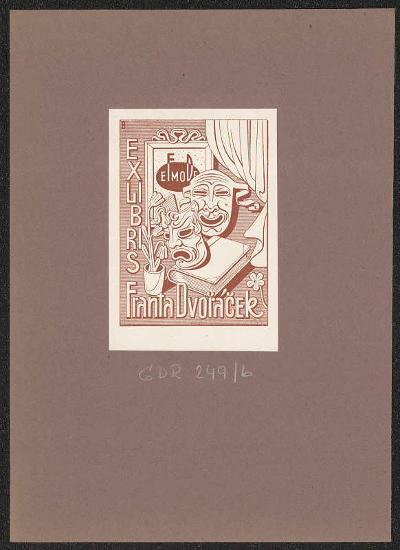 Josef (Jožka) Baruch – Exlibris Franta Dvořáček 