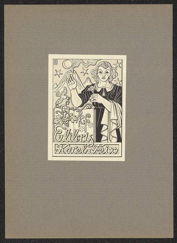 Josef (Jožka) Baruch – Exlibris Karel Feix 