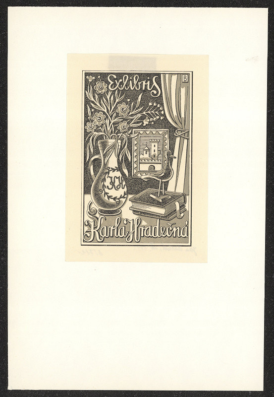 Josef (Jožka) Baruch – Exlibris Karla Hradečná 