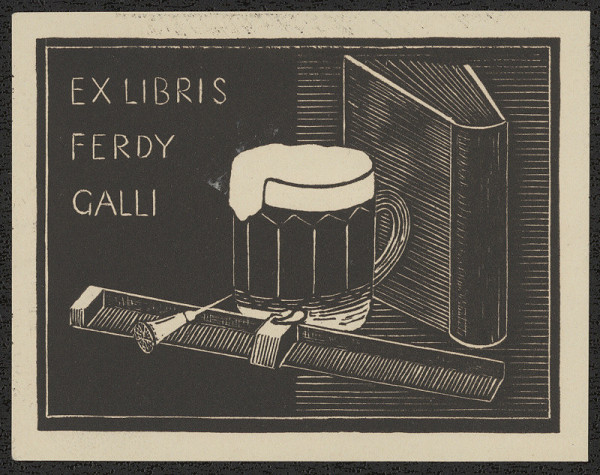 Ferdinand Galli – Ex libris Ferdy Galli 