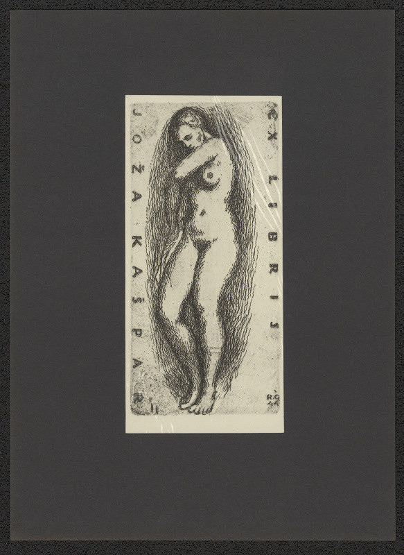 Ruda (Rudolf) Gajdoš – Ex libris Joža Kašpar 