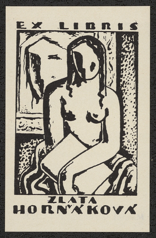 Mikuláš Galanda – Ex libris Zlata Horňáková 