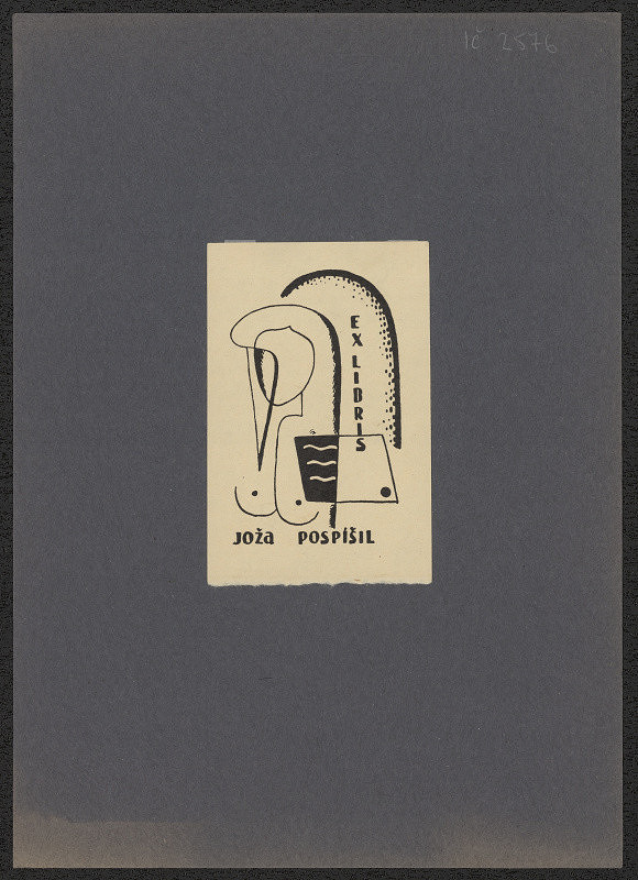 Mikuláš Galanda – Ex libris Joža Pospíšil 