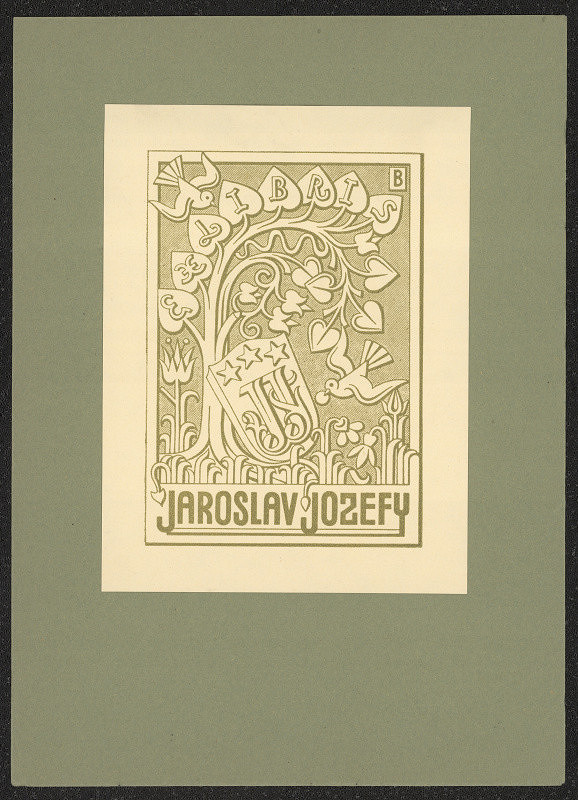 Josef (Jožka) Baruch – Exlibris Jaroslav Jozefy 