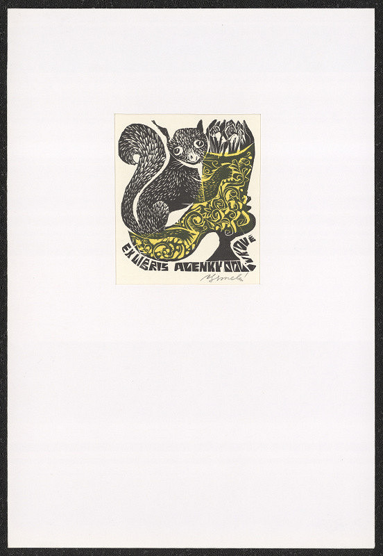 Anna Grmelová – Ex libris Alenky Dolívkové 